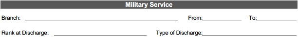 Military Service