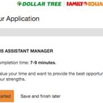 Dollar Tree job application form online